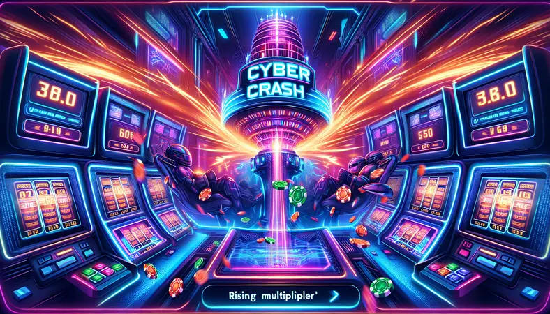 Cyber Crash - Crash Game BGaming RTP 97.0%