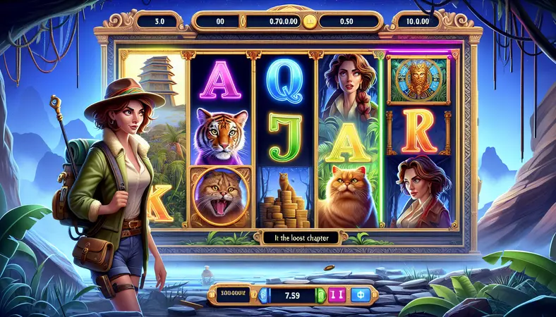 Cat Wilde and the Lost Chapter - Slot Play'n GO RTP 96.2%