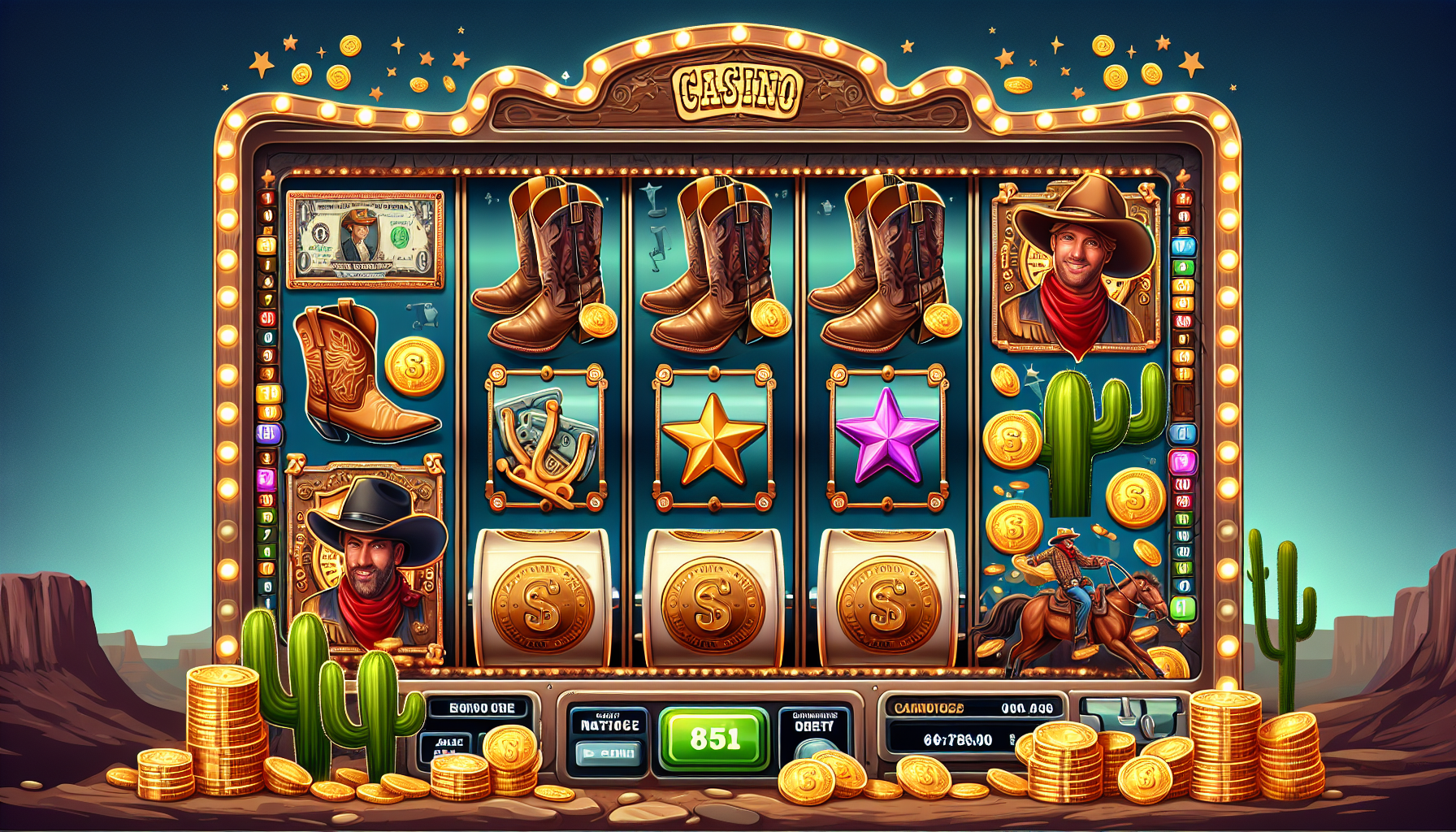 Cowboy Coins - Slot Pragmatic Play RTP 96.5%