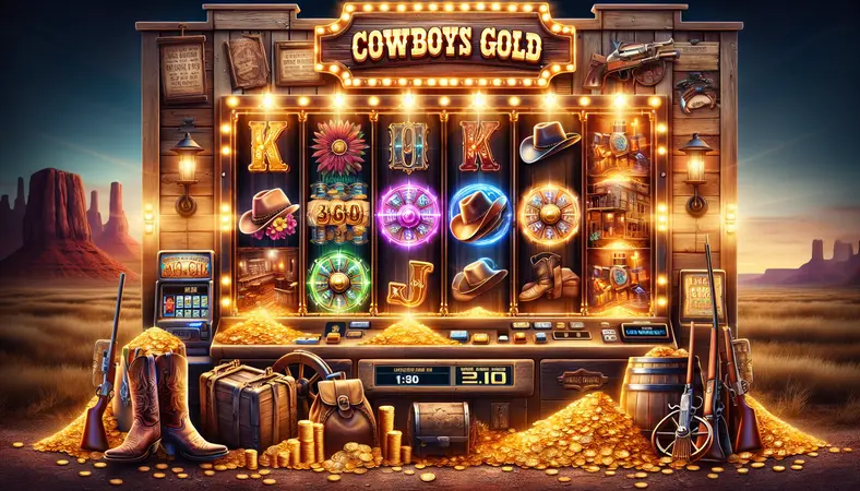 Cowboys Gold - Slot Pragmatic Play RTP 96.49%