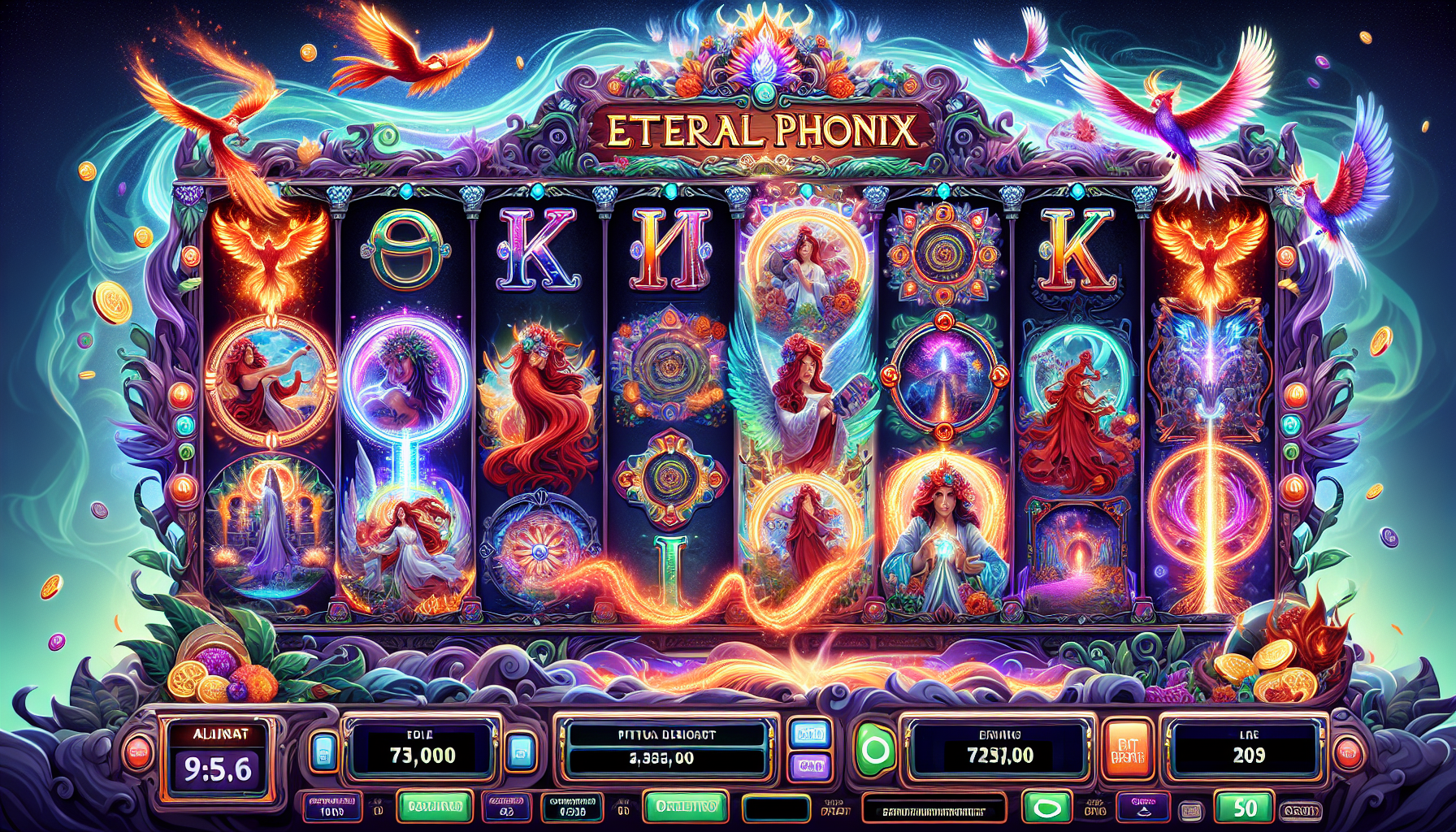 Eternal Phoenix - Slot Pragmatic Play RTP 96.5%