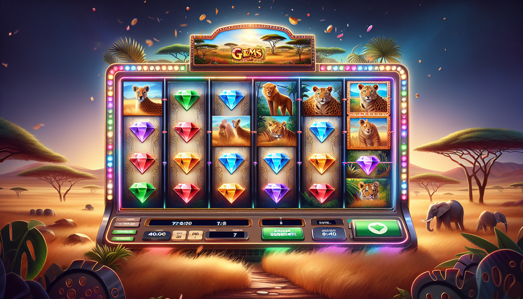 Gems of Serengeti - Slot Pragmatic Play RTP 96.5%