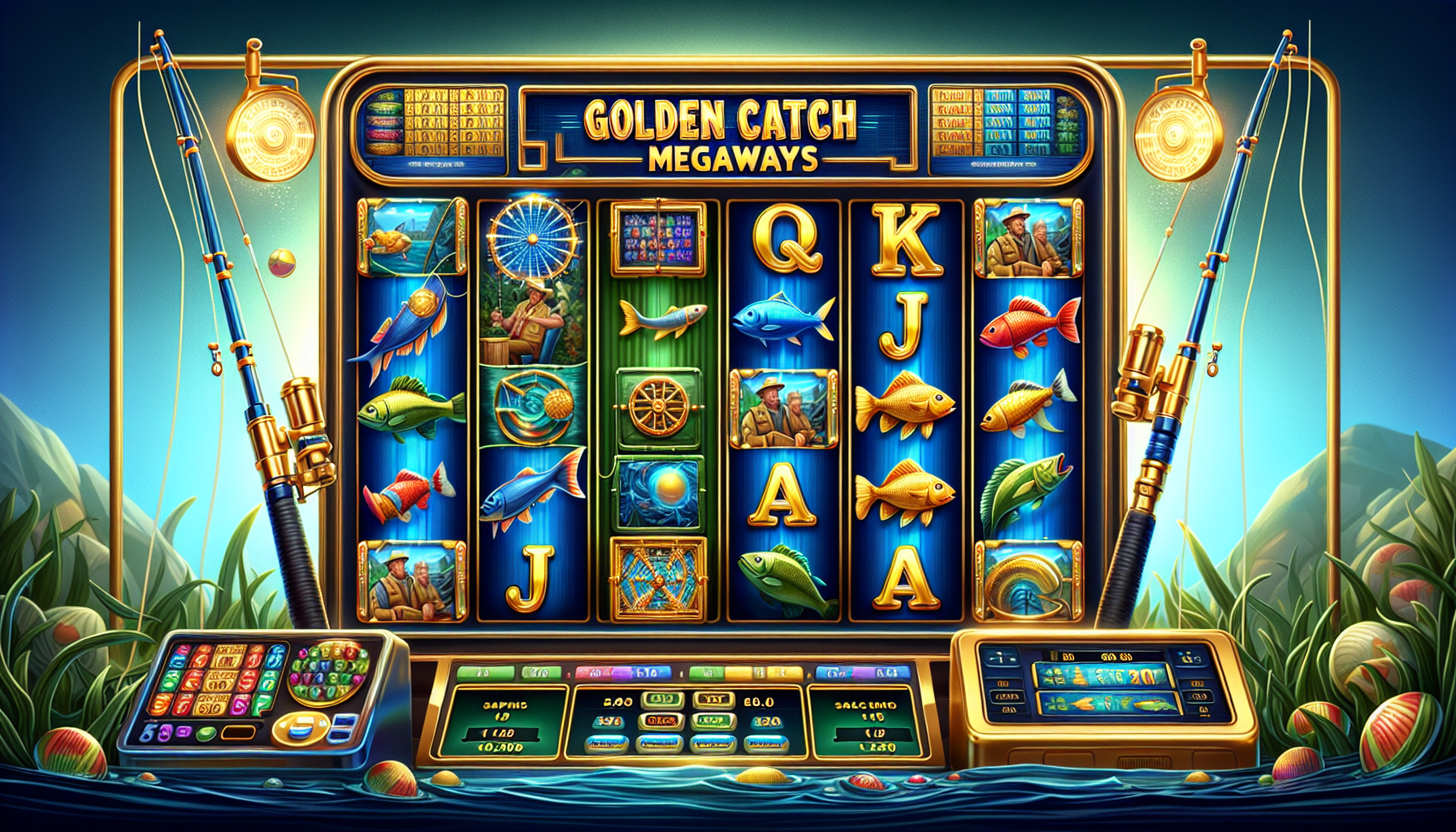 Golden Catch Megaways - Slot Pragmatic Play RTP 96.5%