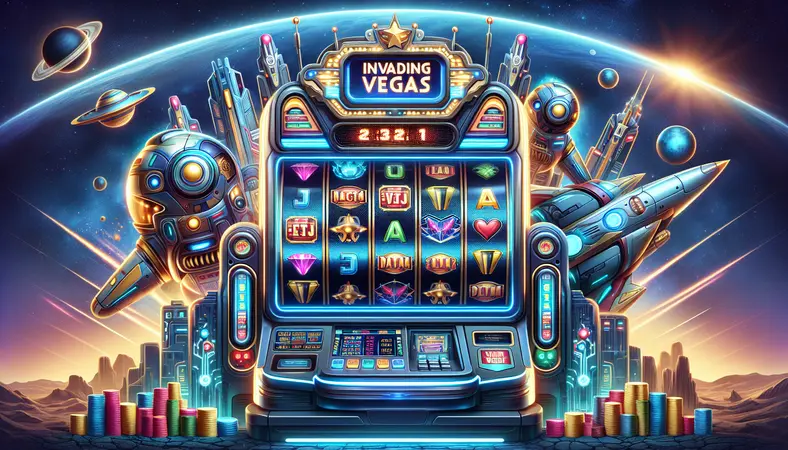 Invading Vegas - Slot Play'n GO RTP 96.2%