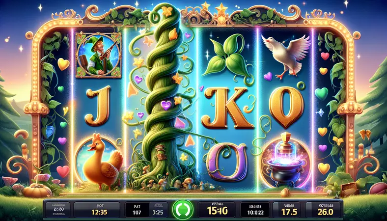 Jack and the Beanstalk - Slot NetEnt RTP 96.28%