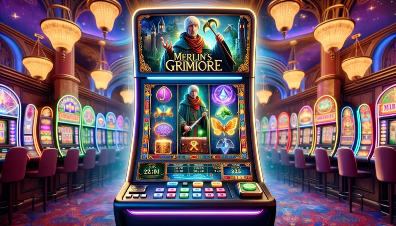 Merlin's Grimoire - Slot Play'n GO RTP 96.2%