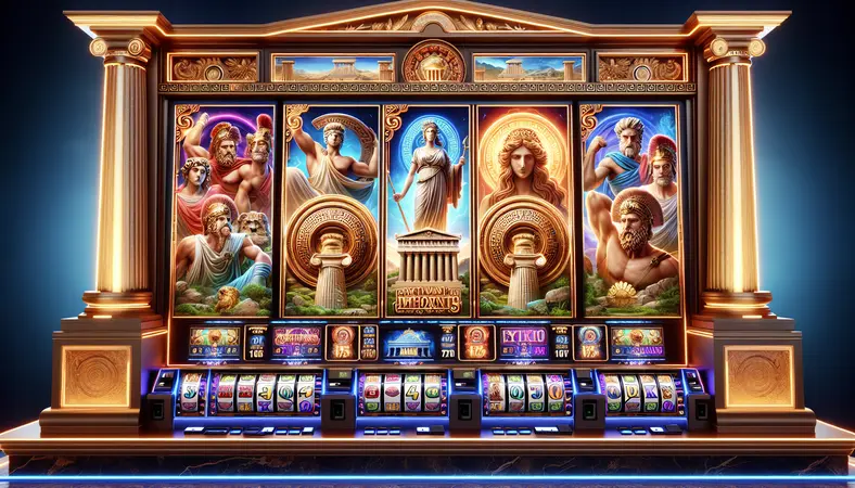 Parthenon Quest for Immortality - Slot NetEnt RTP 96.09%