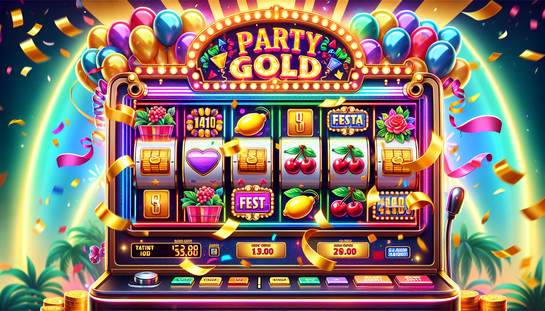 Party Gold - Slot Pragmatic Play RTP 96.51%