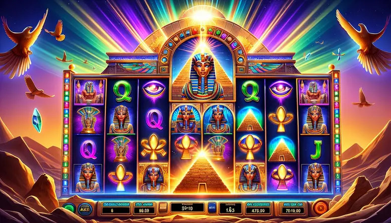 Pyramid: Quest for Immortality - Slot NetEnt RTP 96.48%