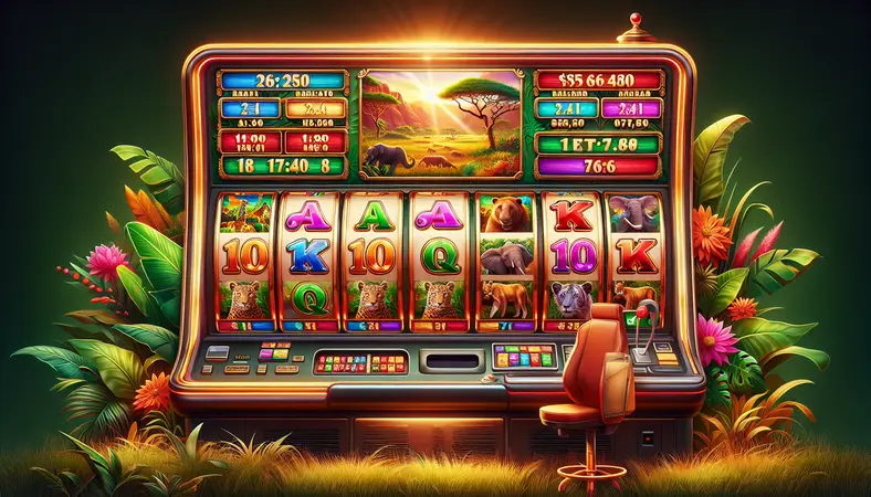 Safari Gold Megaways - Slot Play'n GO RTP 96.2%