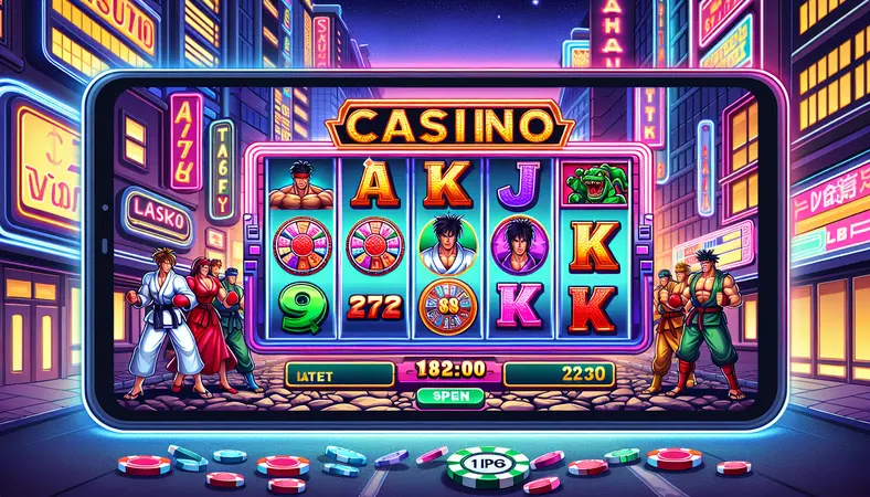 Street Fighter II - Slot NetEnt RTP 96.06%