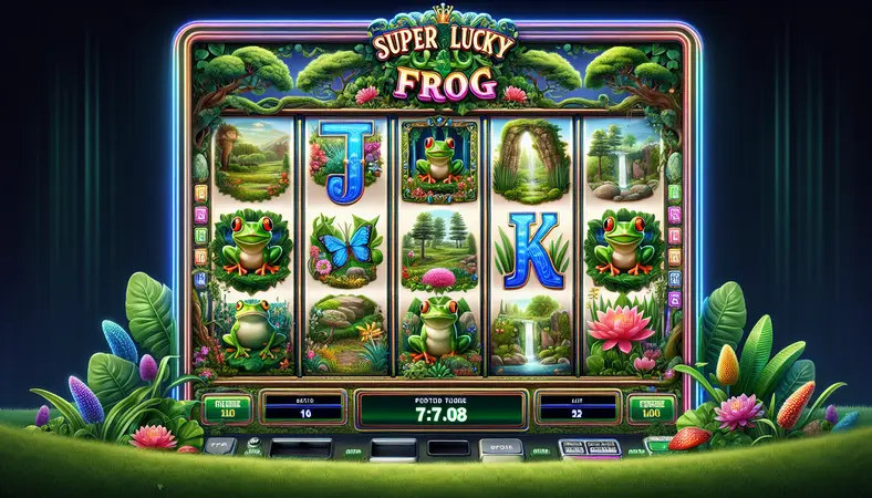 Super Lucky Frog - Slot NetEnt RTP 95.92%