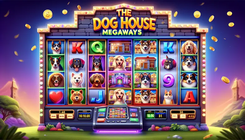 The Dog House Megaways - Slot Pragmatic Play RTP 96.55%