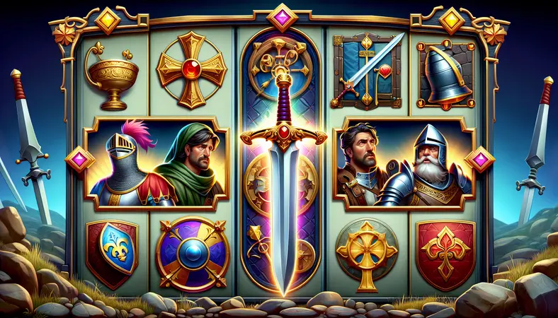 The Sword and the Grail - Slot Play'n GO RTP 96.2%