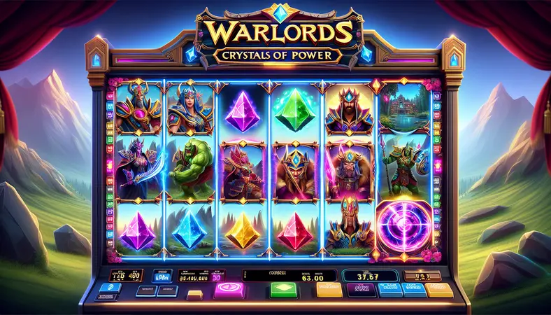 Warlords: Crystals of Power - Slot NetEnt RTP 96.89%