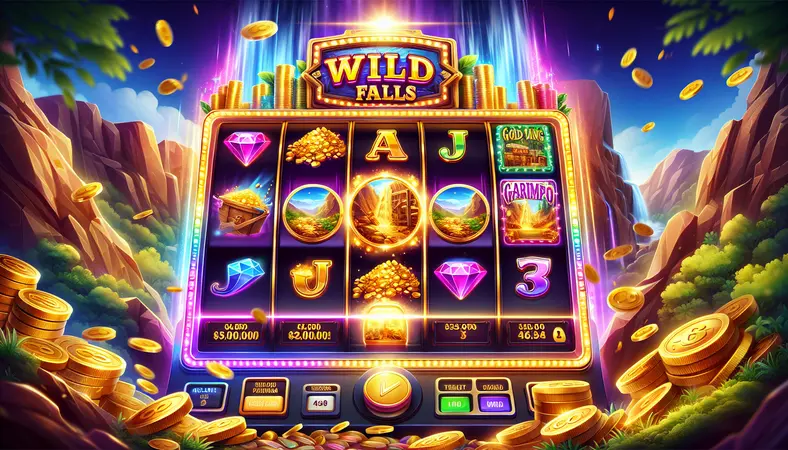 Wild Falls - Slot NetEnt RTP 96.5%