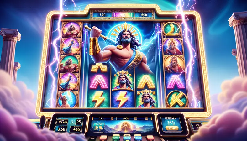 Zeus Lightning Power Reels - Slot Play'n GO RTP 96.2%